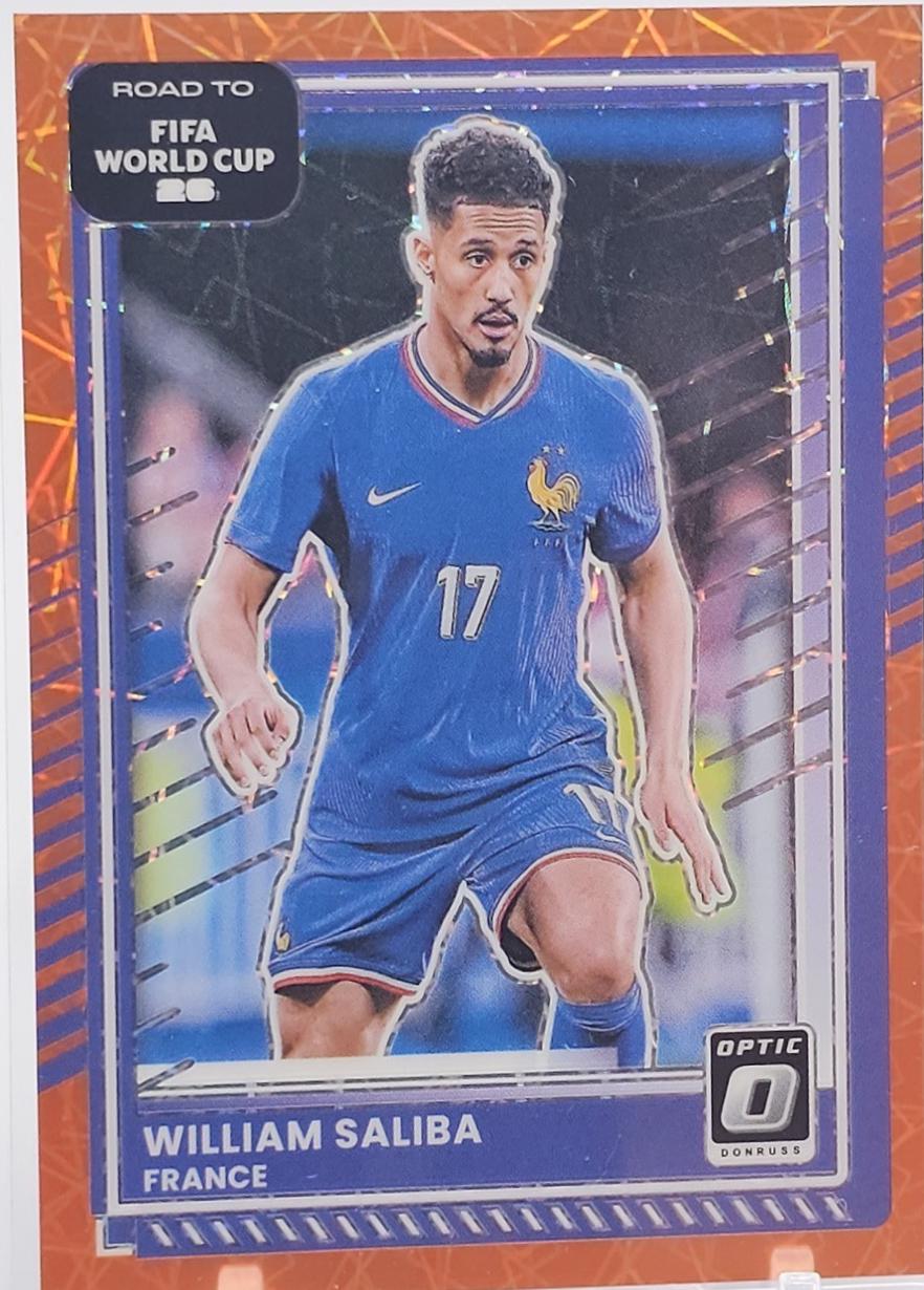 William Saliba [Orange Velocity Optic] #142