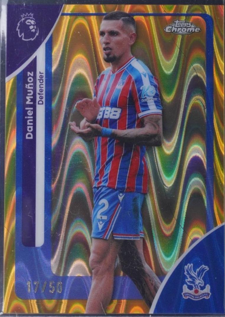 Daniel Munoz [Gold Wave Refractor] #80