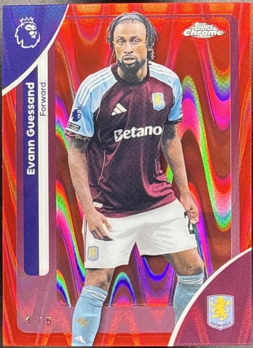Evann Guessand [Red RayWave Refractor] #28