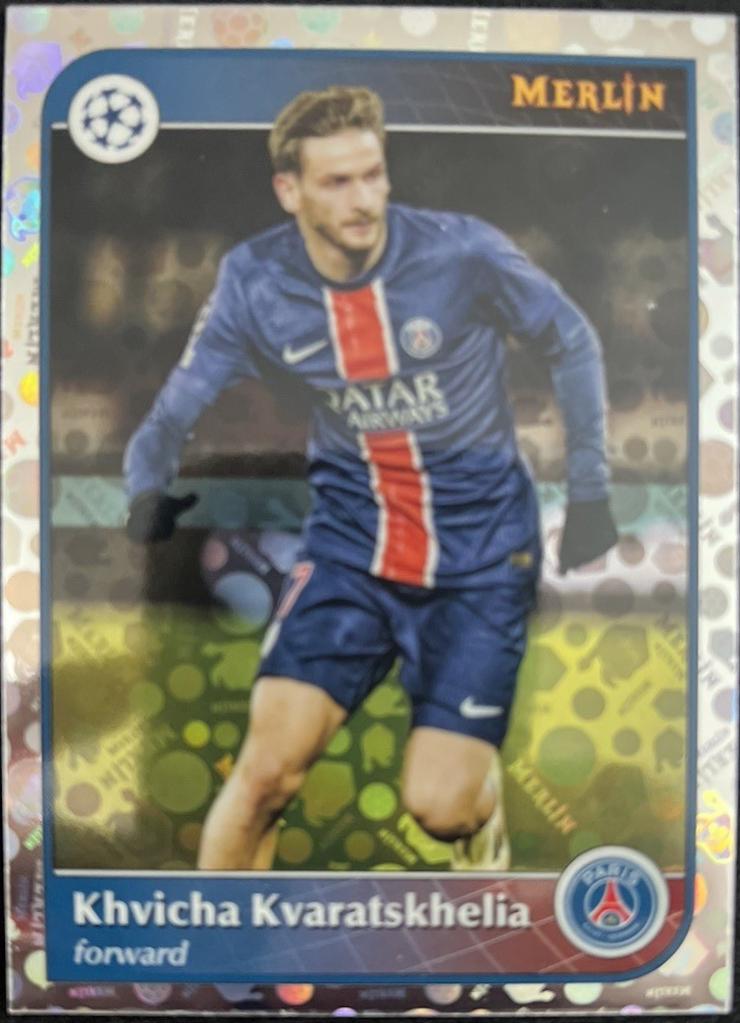 Khvicha Kvaratskhelia [Vintage Refractor] #177