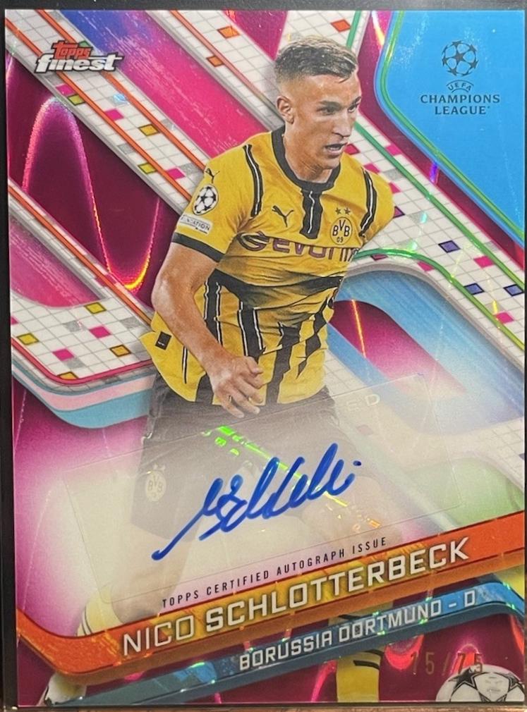 Nico Schlotterbeck [Magenta Wave Refractor] #BA-NS
