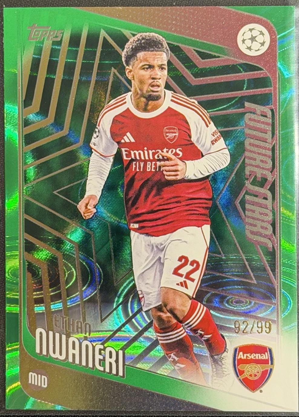 Ethan Nwaneri [Green Foil] #21