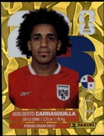 Adalberto Carrasquilla [Gold Flood Crumple] #PAN12