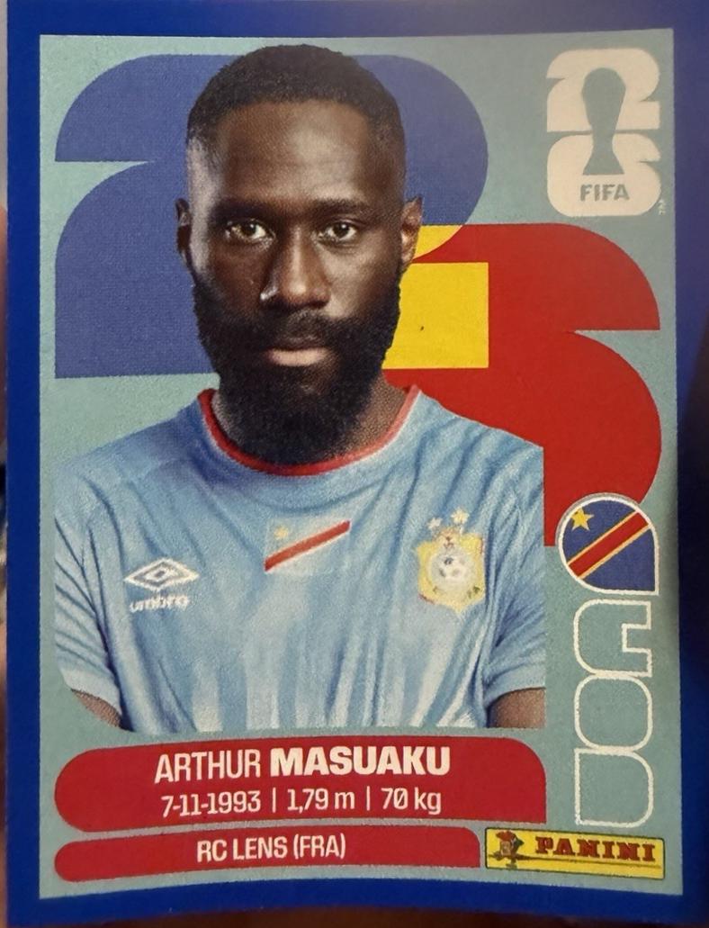 Arthur Masuaku [Blue] #COD5