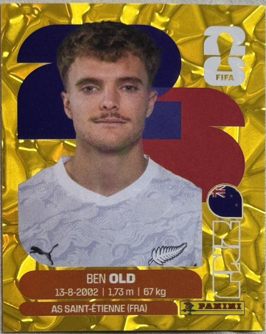 Ben Old [Gold Flood Crumple] #NZL16