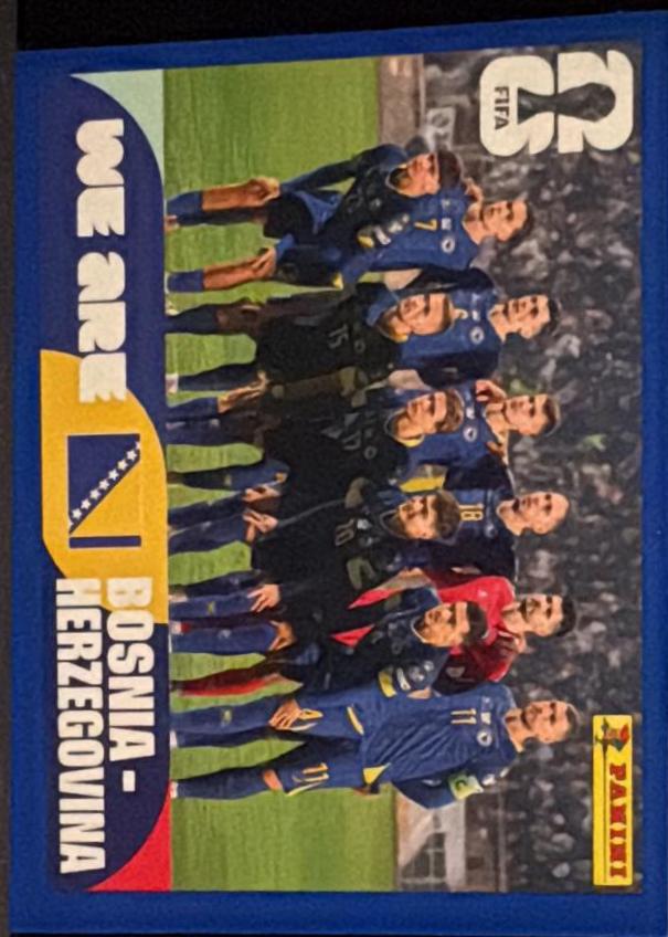 Bosnia and Herzegovina Team [Blue] #BIH13