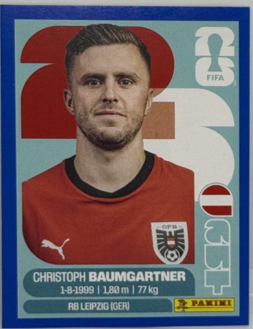 Christoph Baumgartner [Blue] #AUT18