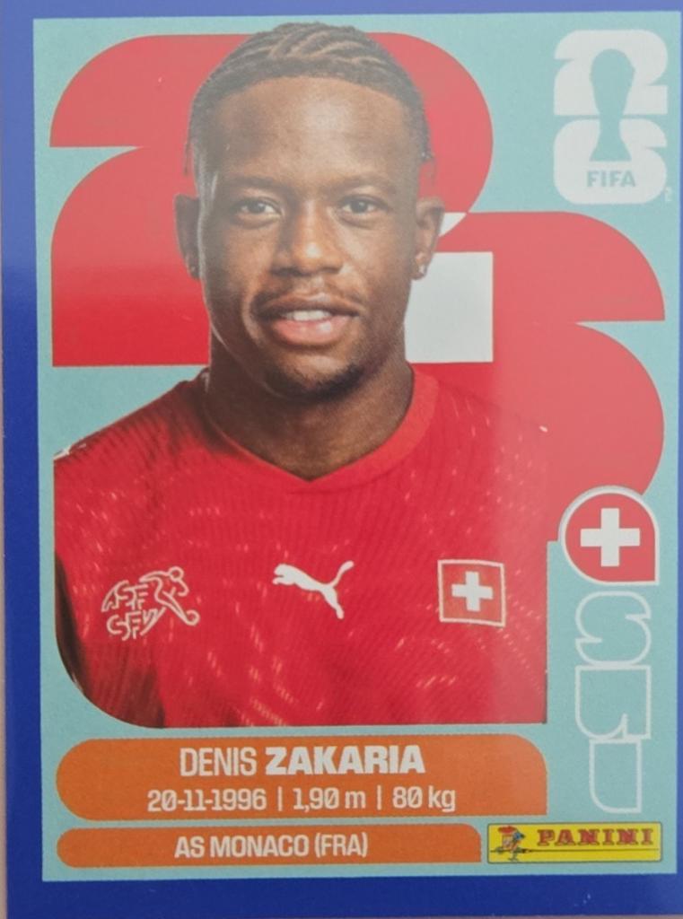 Denis Zakaria [Blue] #SUI10