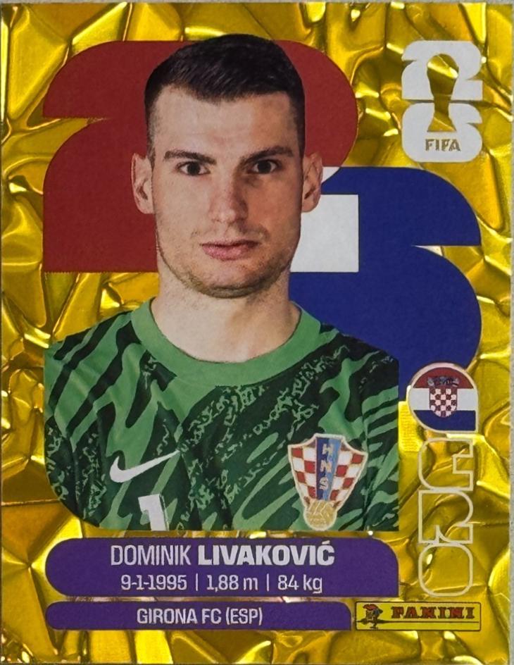 Dominik Livakovic [Gold Flood Crumple] #CRO2