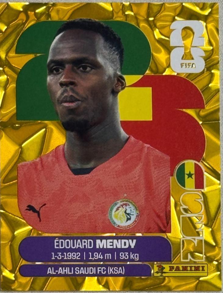 Edouard Mendy [Gold Flood Crumple] #SEN2