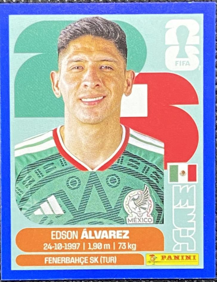 Edson Alvarez [Blue] #MEX10