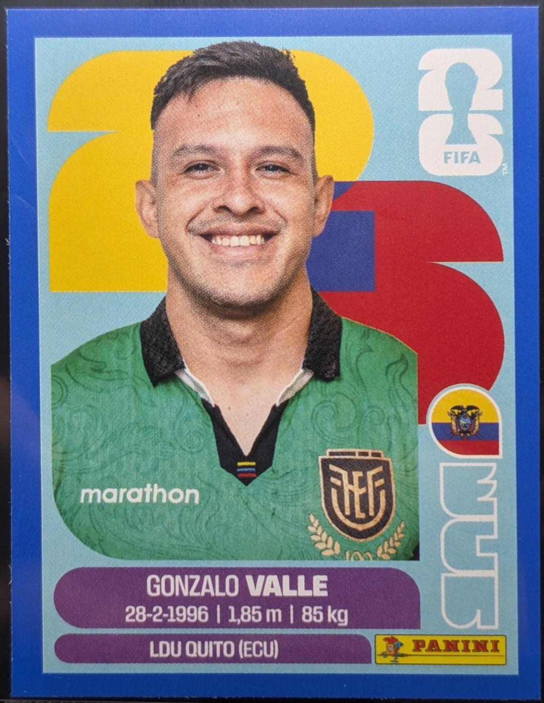Gonzalo Valle [Blue] #ECU3