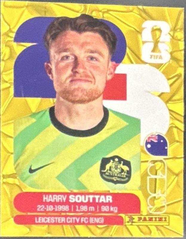 Harry Souttar [Gold Flood Crumple] #AUS4