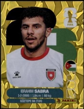 Ibrahim Sabra [Gold Flood Crumple] #JOR20