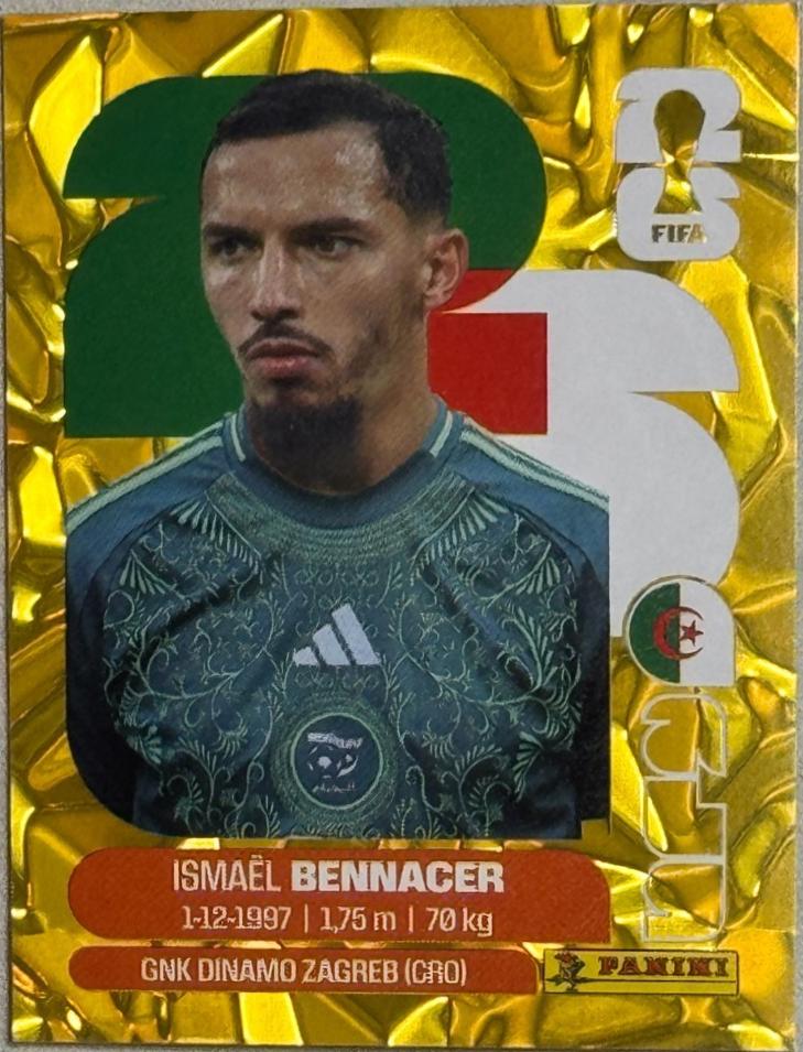 Ismael Bennacer [Gold Flood Crumple] #ALG8