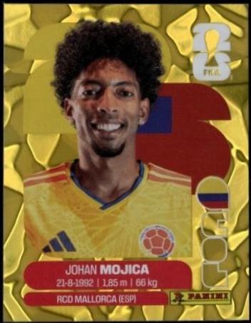 Johan Mojica [Gold Flood Crumple] #COL7