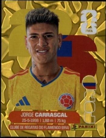 Jorge Carrascal [Gold Flood Crumple] #COL16