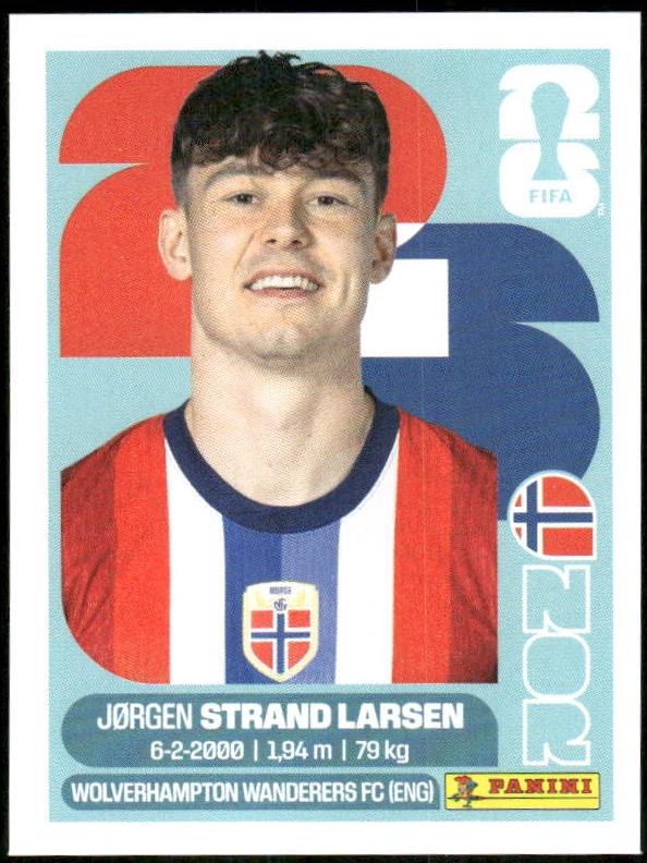 Jorgen Strand Larsen #NOR18