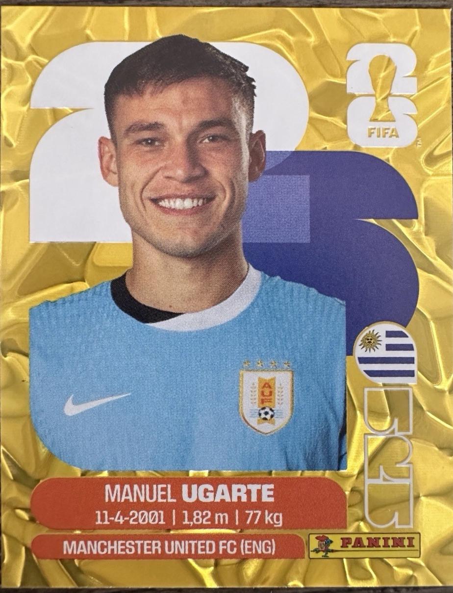 Manuel Ugarte [Gold Flood Crumple] #URU14