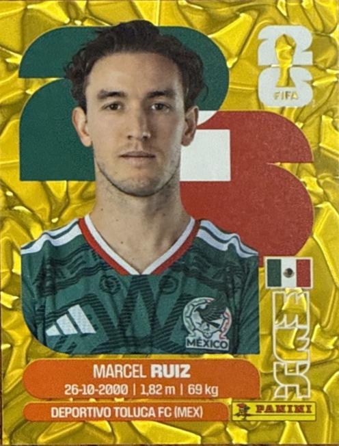 Marcel Ruiz [Gold Flood Crumple] #MEX12
