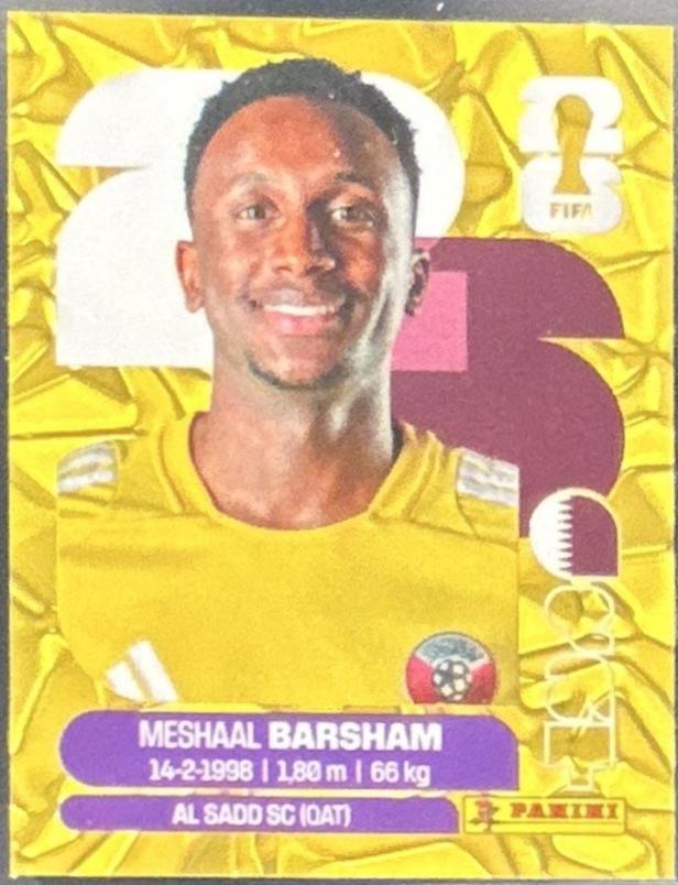 Meshaal Barsham [Gold Flood Crumple] #QAT2