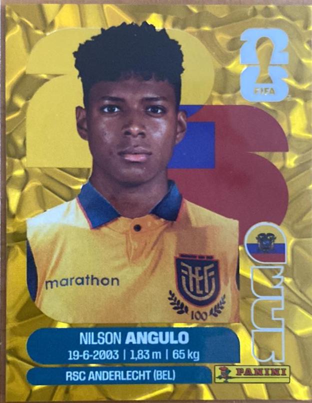 Nilson Angulo [Gold Flood Crumple] #ECU17