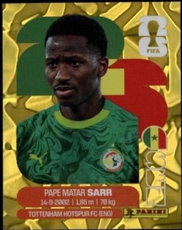 Pape Matar Sarr [Gold Flood Crumple] #SEN10