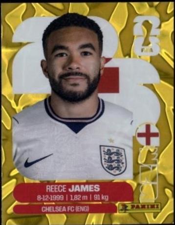 Reece James [Gold Flood Crumple] #ENG7