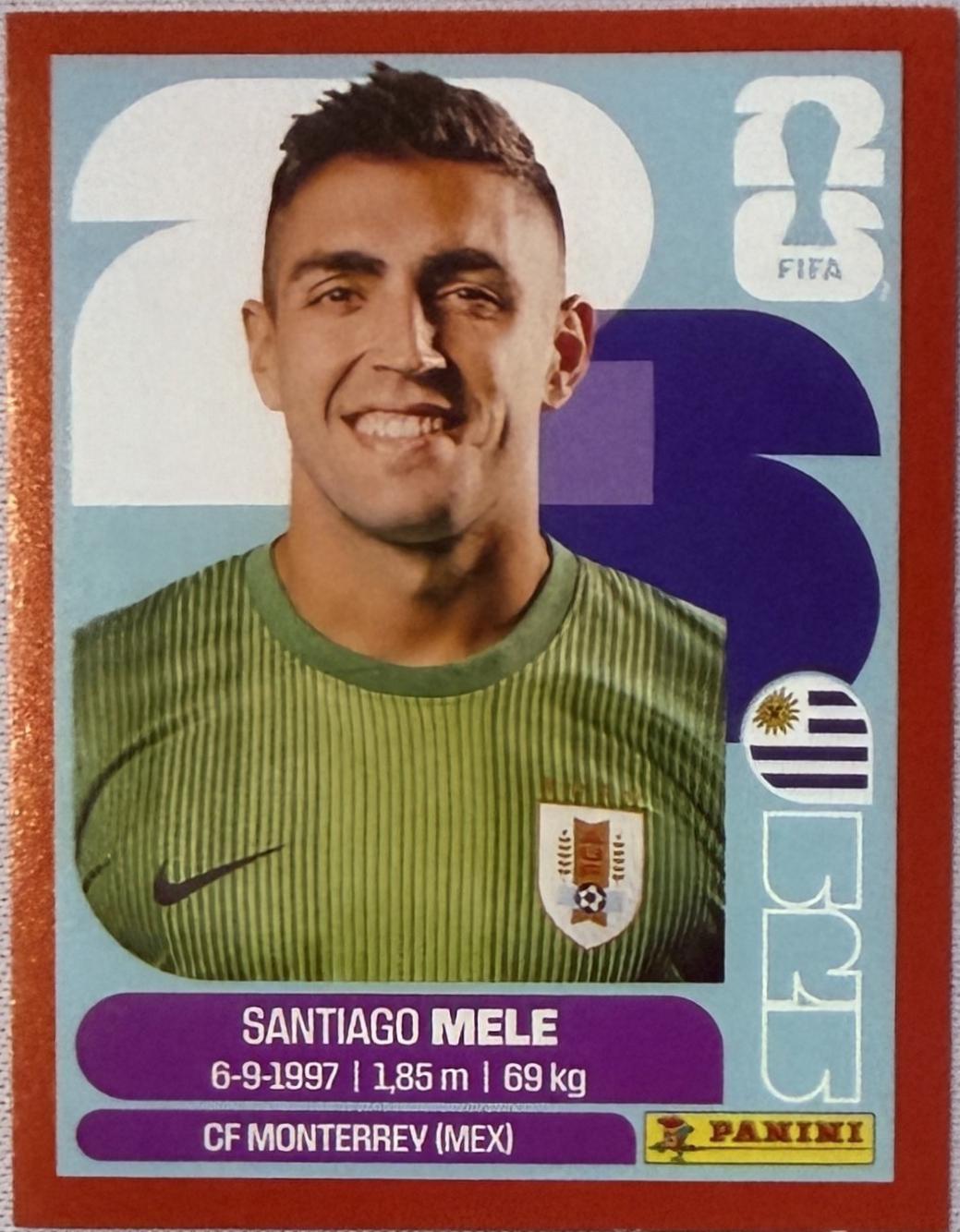 Santiago Mele [Red] #URU3
