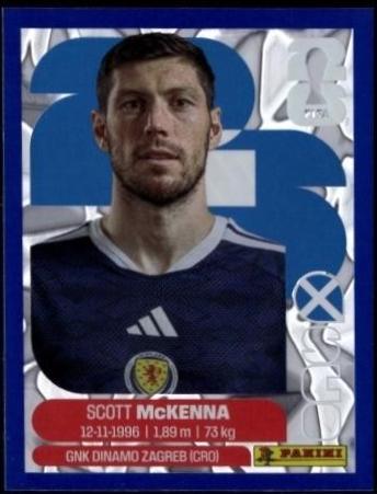 Scott McKenna [Blue Crumple] #SCO7