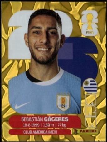 Sebastian Caceres [Gold Flood Crumple] #URU6