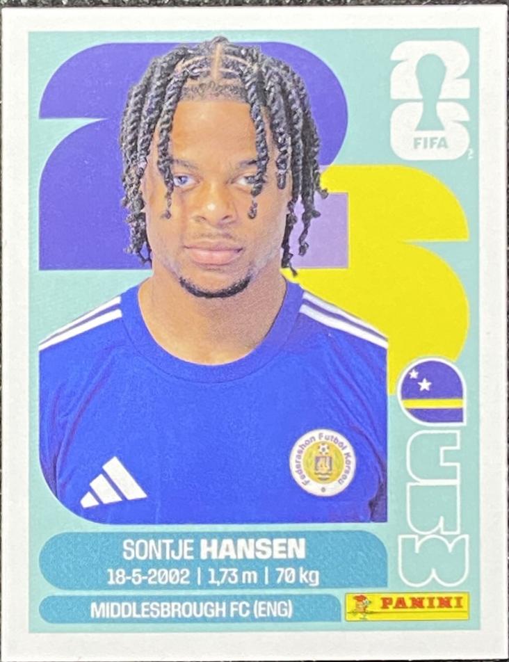 Sontje Hansen #CUW20