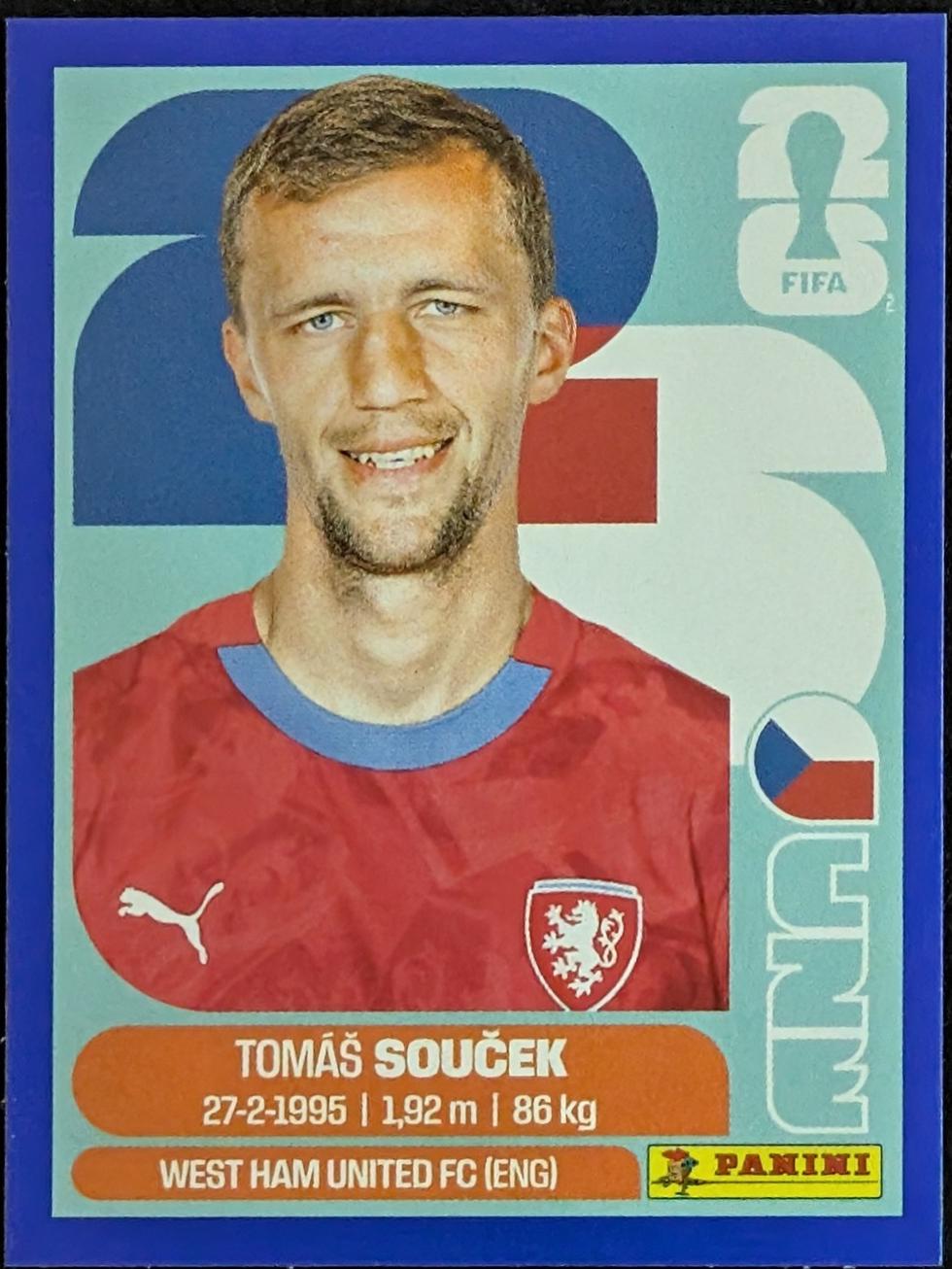 Tomas Soucek [Blue] #CZE12