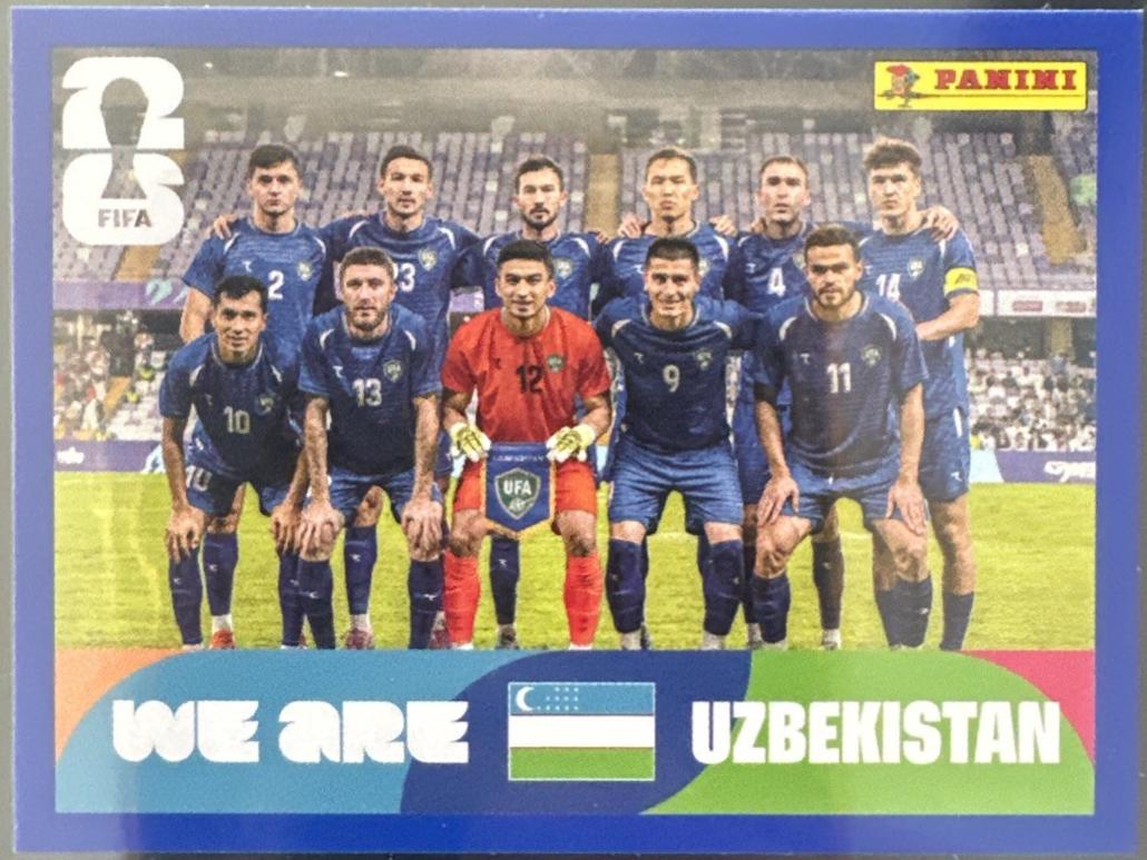 Uzbekistan Team [Blue] #UZB13