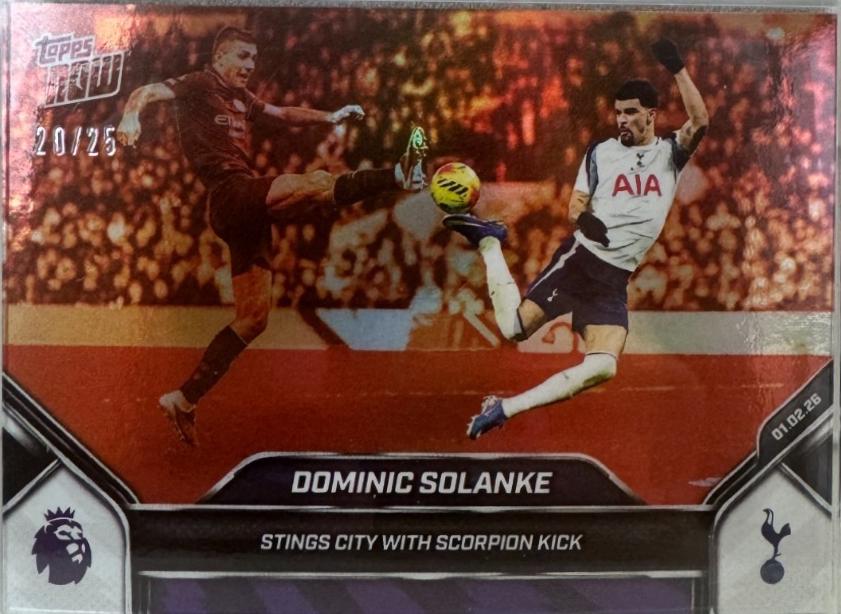 Dominic Solanke [Orange Foil] #125