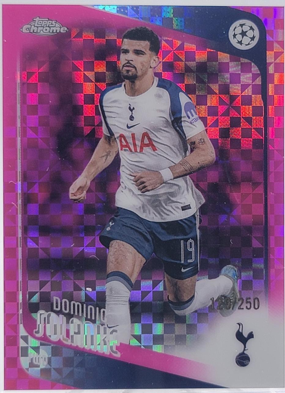 Dominic Solanke [Pink X-Fractor] #144