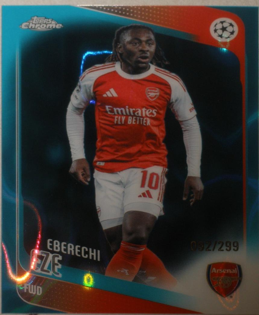 Eberechi Eze [Teal Lava Refractor] #194