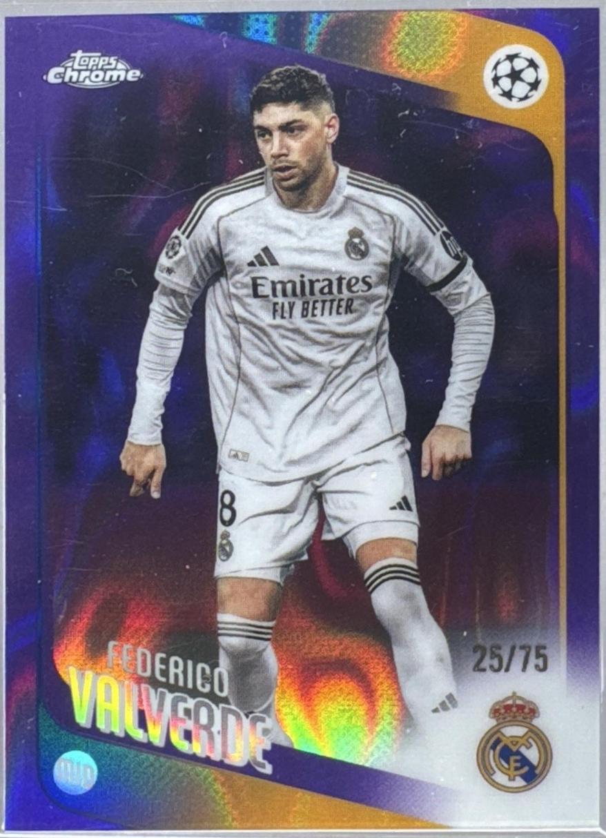 Federico Valverde [Purple Lava Refractor] #65
