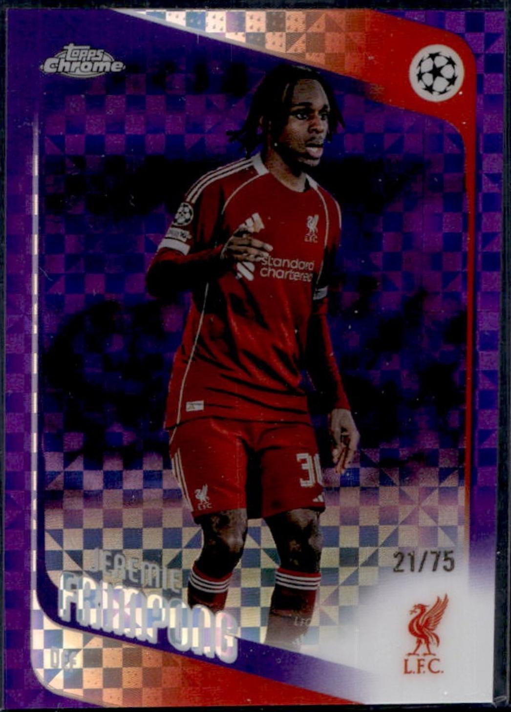 Jeremie Frimpong [Purple X-Fractor] #6