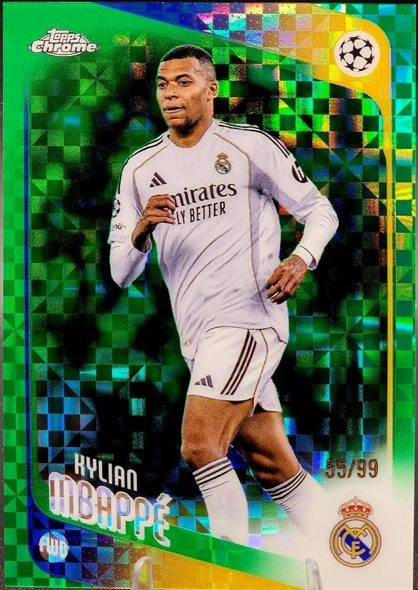 Kylian Mbappe [Green X-Fractor] #112