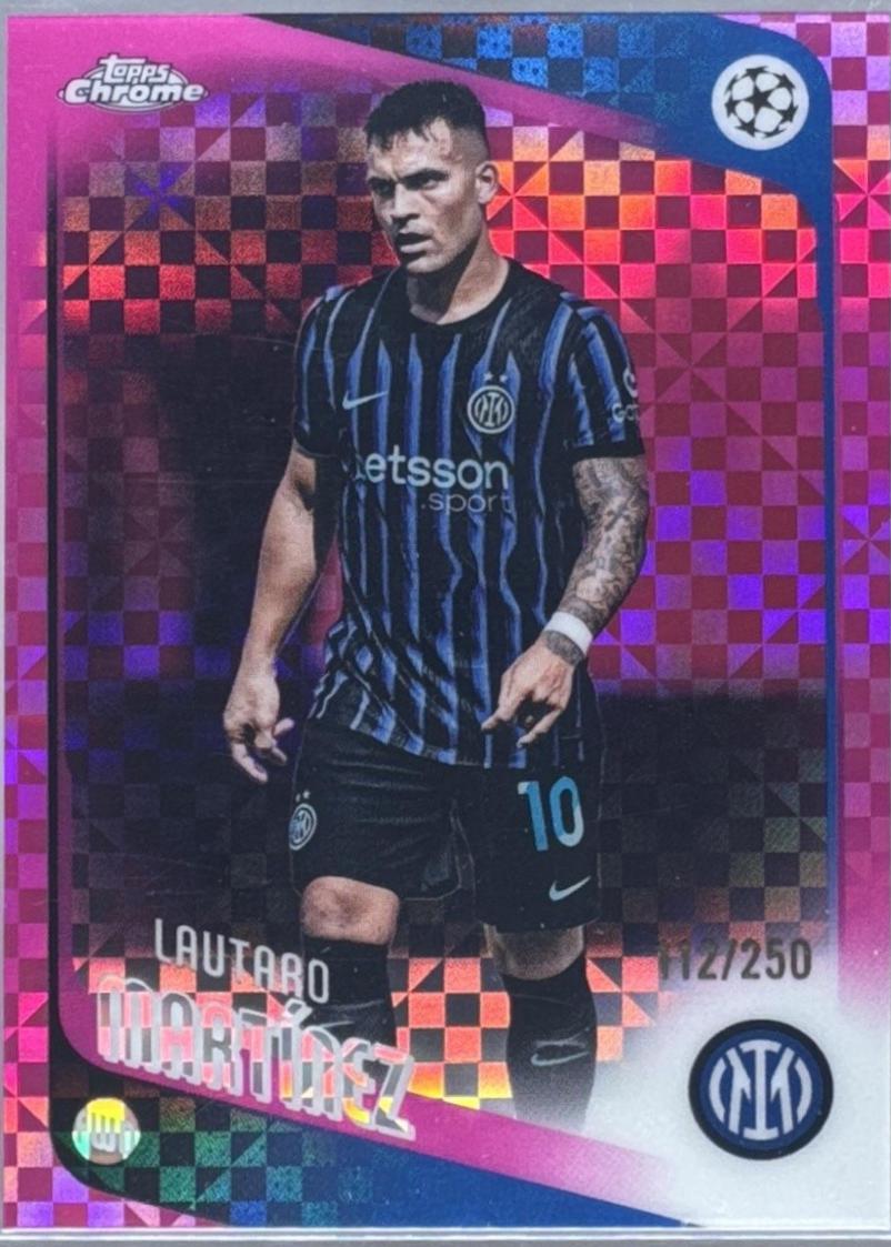 Lautaro Martinez [Pink X-Fractor] #156