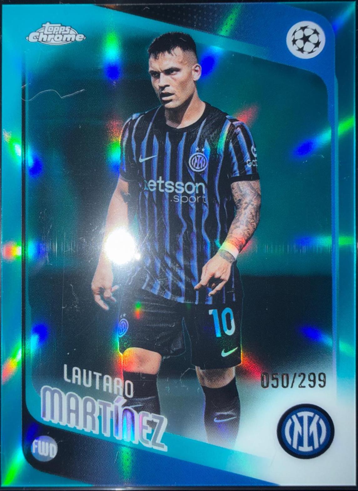 Lautaro Martinez [Teal Refractor] #156