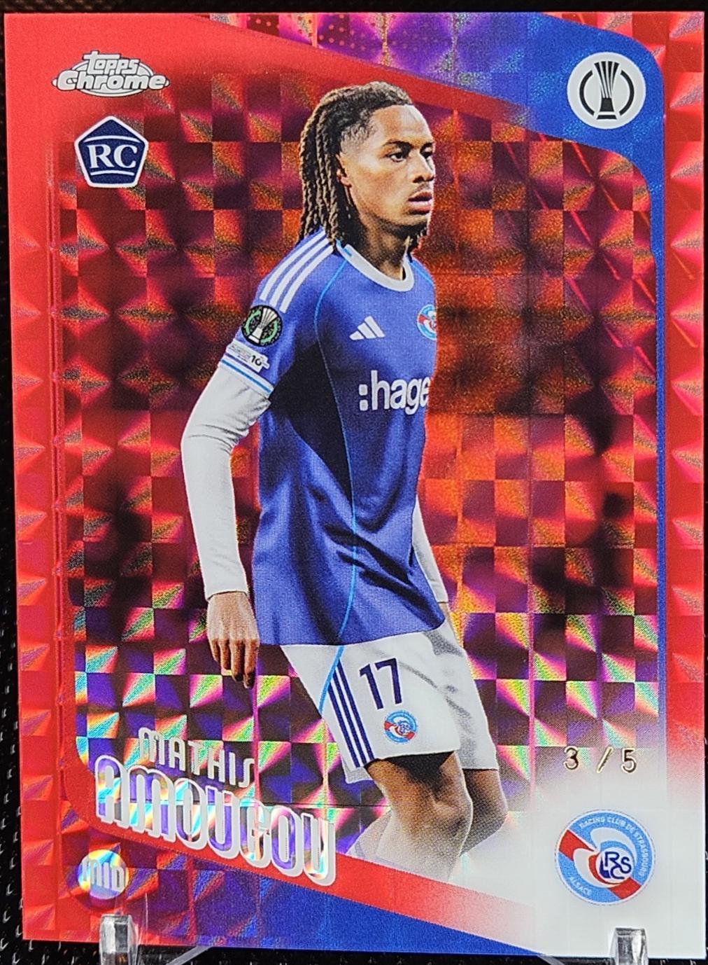 Mathis Amougou [Red Geometric Refractor] #177