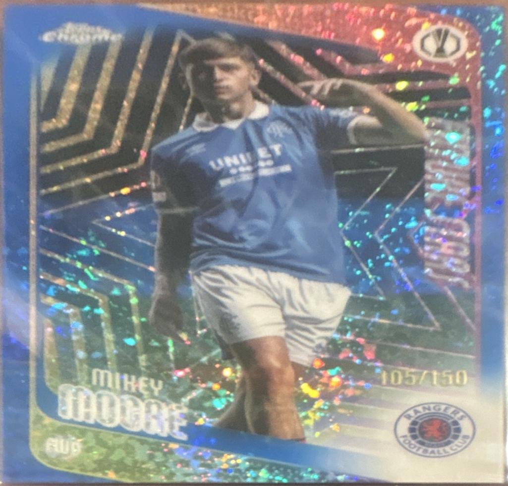 Mikey Moore [Blue Lava Refractor] #56