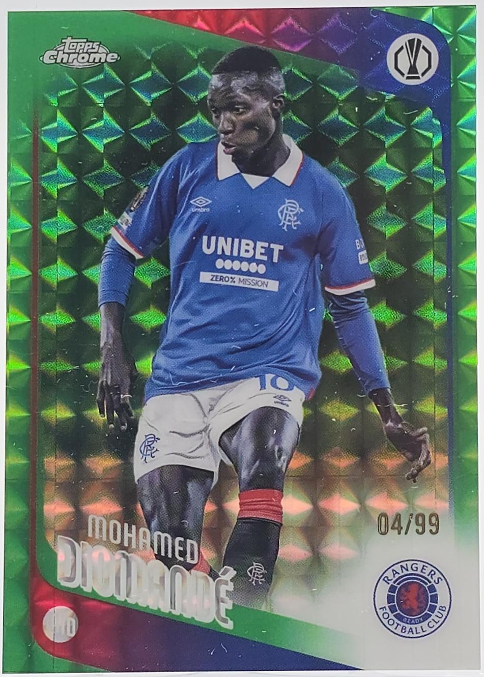 Mohamed Diomande [Green Geometric Refractor] #45
