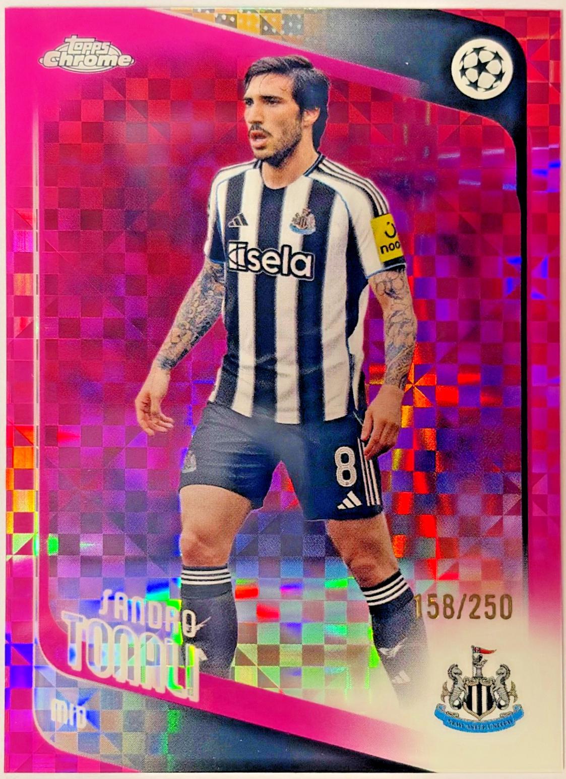 Sandro Tonali [Pink X-Fractor] #109