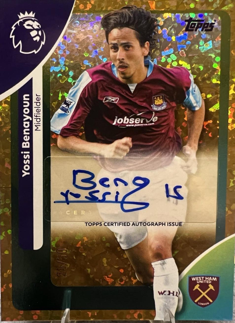 Yossi Benayoun [Gold Sparkle] #AC-YB