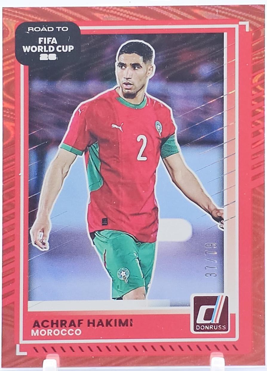 Achraf Hakimi [Red Swirl] #99