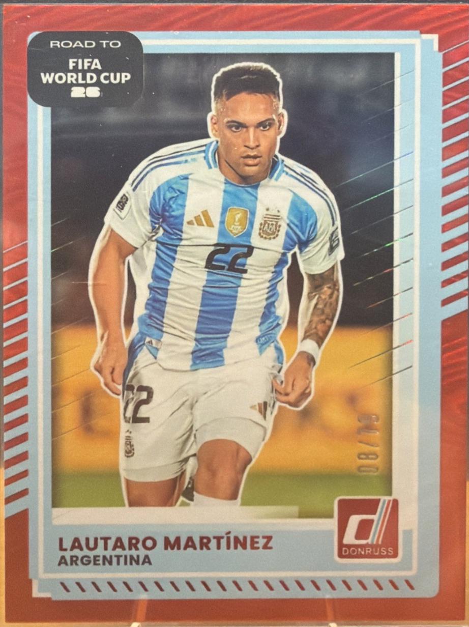 Lautaro Martinez [Red Swirl] #163
