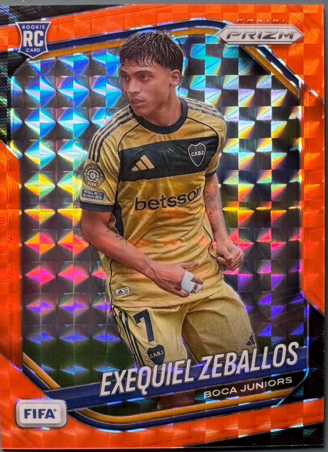 Exequiel Zeballos [Orange Mosaic] #174